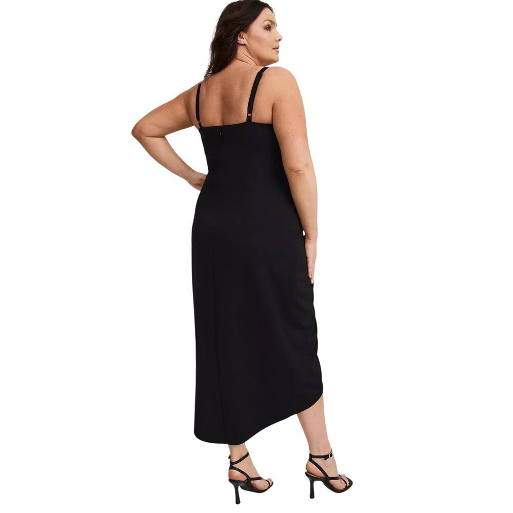 NWT Torrid Tulip Hem Bustier Midi Dress - Size 24W - Picture 2 of 16